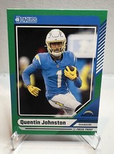 2024 Panini Donruss - Green Press Proof #288 Quentin Johnston