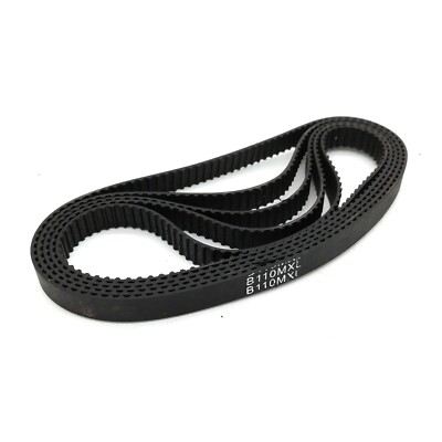 MXL Timing Belt Closed-loop B115MXL 116 117 118Teeth 2.032mm Pitch 3mm 6mm width
