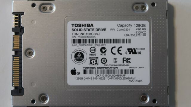 Toshiba Hg Series 128gb Internal 2 5 Thnsnc128gbsj Ssd For Sale Online Ebay