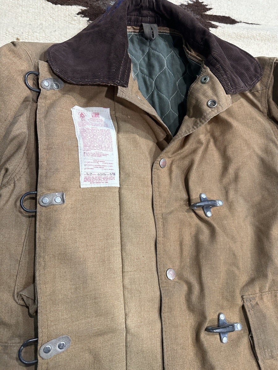 【vintage】80's Italy製fireman jacket 80's] Italian Vintage Fireman Type jacket size