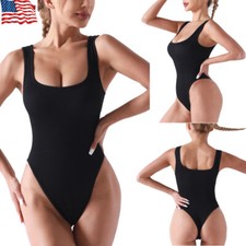 Slimming Women Tummy Control Shapewear Thong Bodysuit Body Shaper Shaping Tops