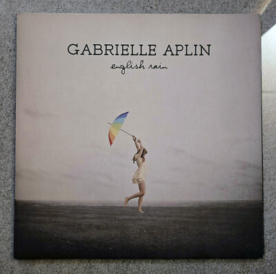Gabrielle Aplin English Rain- 2013 UK Blue Vinyl LP + CD Parlophone P739718 M/NM