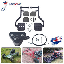 Mechanical Disc Brake Caliper Pedals Throttle Cable For Predator 212 196cc 6.5hp