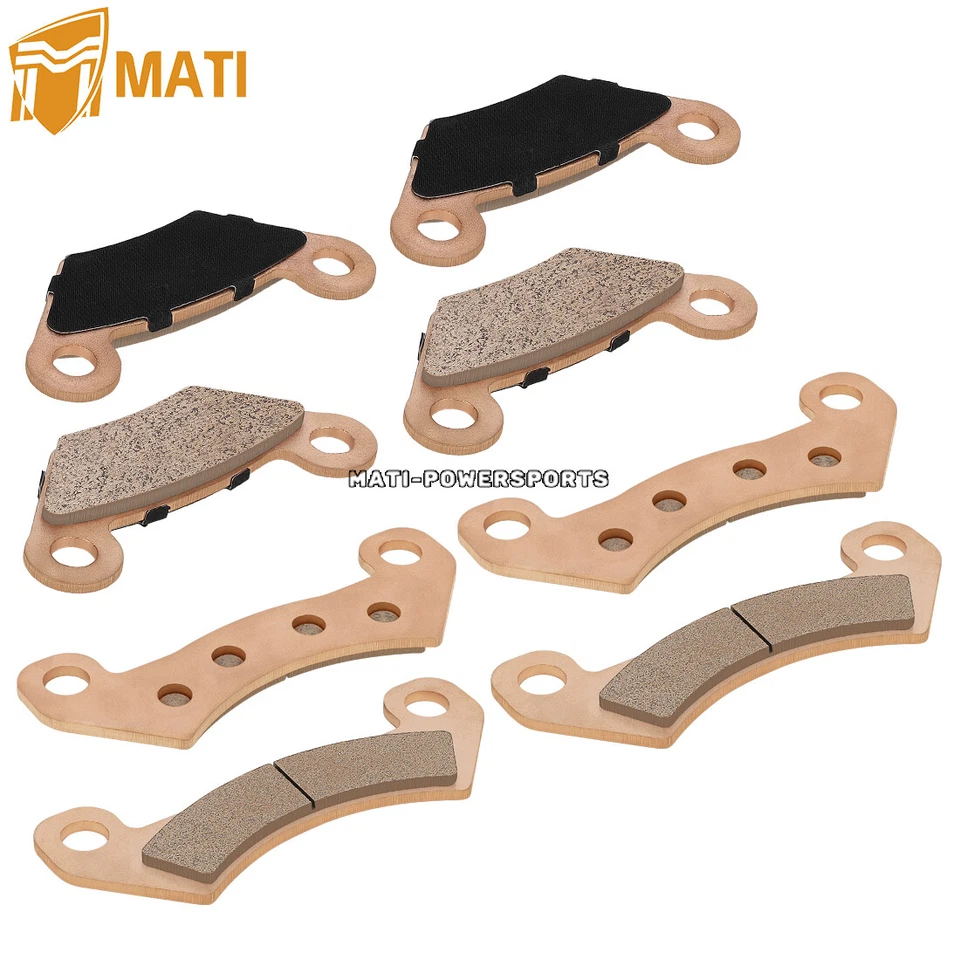 Pastillas de freno sinterizadas John Deere para Gator XUV 625i 825i 825E 825M 855D 855E 855M Foto 2 de 4