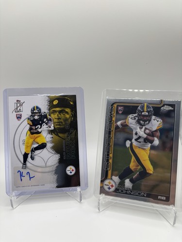 2025 Topps Signature Kaleb Johnson Red (RAW)