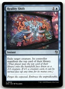 Reality Shift - Commander: Aetherdrift (DRC) #39 Uncommon Instant