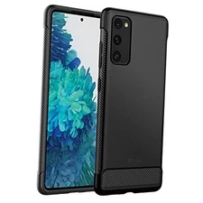  Slim Fit Case Compatible with Samsung Galaxy S20 FE 5G 6.5-Inch, Thin Black