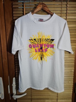 True Vintage 80s 1989 Quantum Leap TV Show Single Stitch Promo Tee T Shirt L