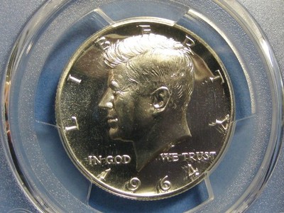 1964 Proof Accented Hair Kennedy Half Dollar PCGS PR 66 #54110 | eBay