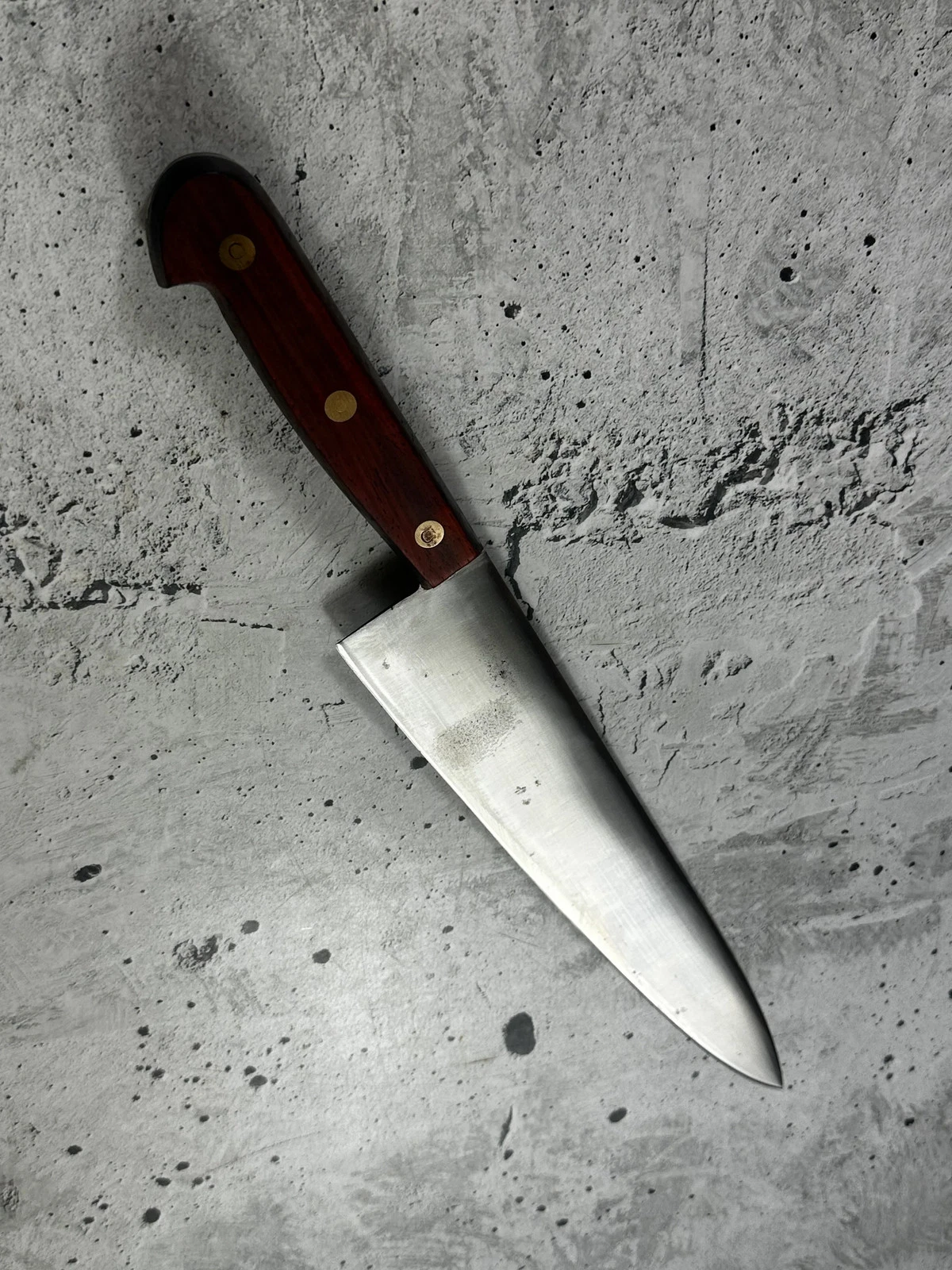 Vintage French Chef Knife 280mm High Carbon Steel Made in France 2032