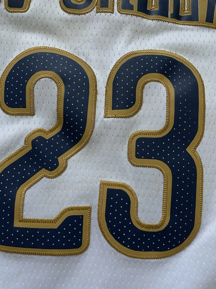 Nike New Orleans Pelicans Swingman Jersey 50 +4 White 23 Davis Sewn Zatarains - Image 3 of 4