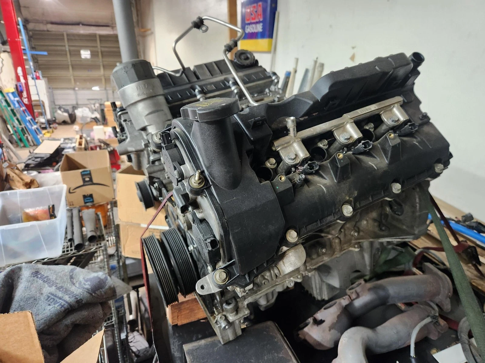 2013-2020 LAND RANGE ROVER RR SPORT JAGUAR 3.0 ENGINE CYLINDER BLOCK OEM AJ126