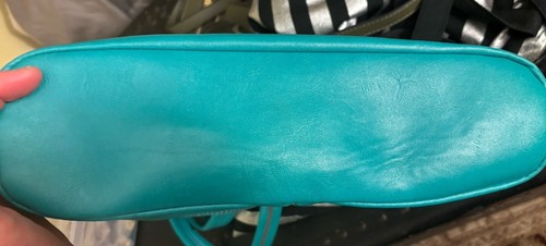 Relic Shoulder Bag Purse Turquoise Large Vegan Faux Leather - Picture 7 of 7