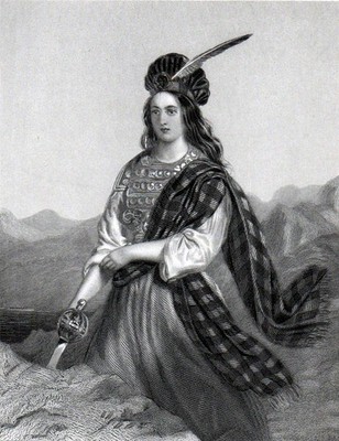 HELEN MACGREGOR 1841 W. Joseph Edwards - William Drummond ANTIKER STICH