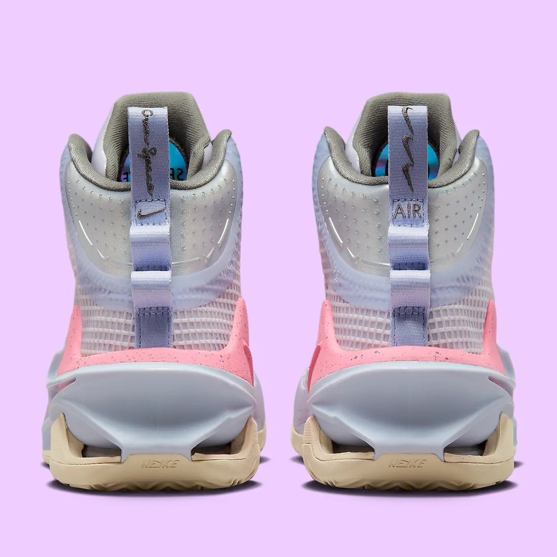 Nike Zoom G.T. Jump Easter Purple Basketball Shoes CZ9907  display picture 2