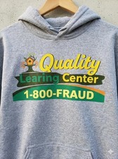 Funny Education Quality Learning Center Parody Hoodie