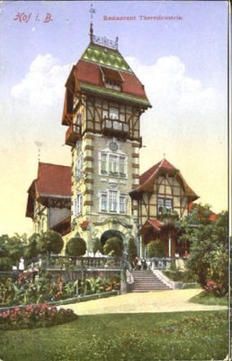 Hof Saale Restaurant Theresienstein Field Post x 19