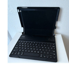 ZAGG Black Synthetic Leather Keyboard Folio Case Bluetooth iPad