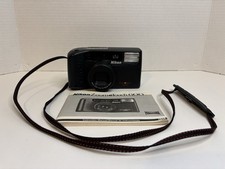 Nikon Zoom Touch 600  35mm film camera  Point  Shoot  Untested, CLEAN