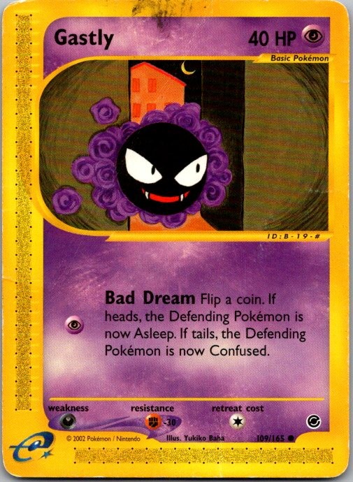 Gastly Common Expedition 109/165 DMG