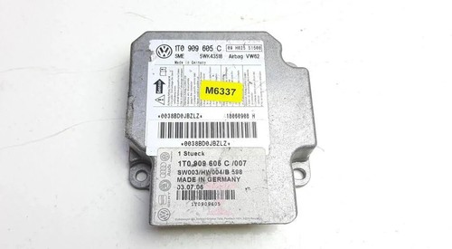 VW TOURAN 1T1, 1T2 Airbag-Steuergerät 1T0909605C 1.90 Petrol 103kw 35114930