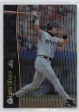 1998 Finest Mystery Series 1 Incorrectly Labeled Refractor Larry Walker HOF 8d2