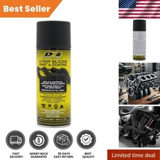 Black High-Temp Silicone Spray - 12oz Ultimate Protection for Automotive Parts