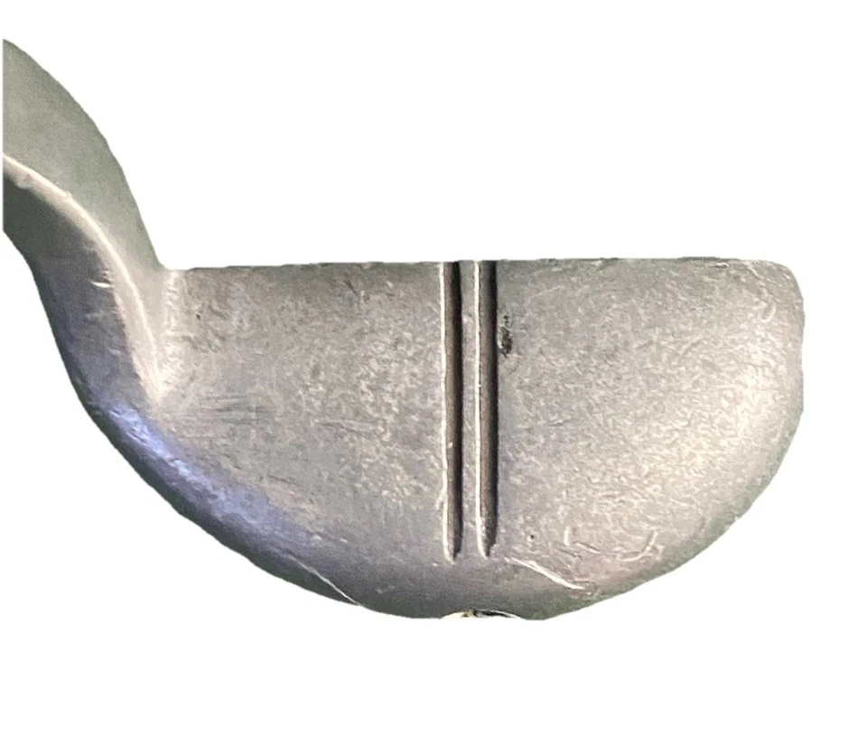 Otey Crisman 1940's 6H Hickory Shaft Square Hosel Putter Selma RH 33.5 Screw Cap - Image 4 of 4