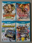 4 Wii U Games:  Donkey Kong, Hyrule Warriors, NintendoLand, Super Smash Bros.