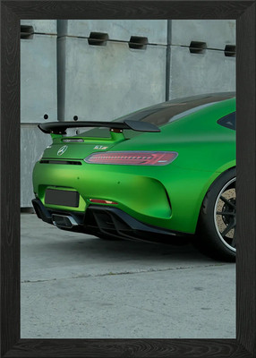 Green Beast Gerahmtes Wandbild Poster Leinwanddruck Bild