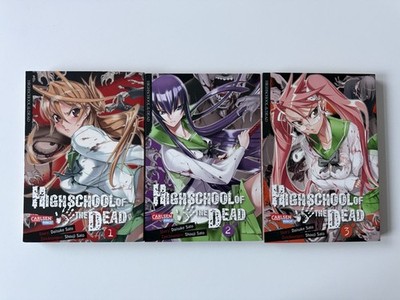 Highschool of the Dead Band 1-3  / Carlsen Manga / Deutsch / Daisuke Sato