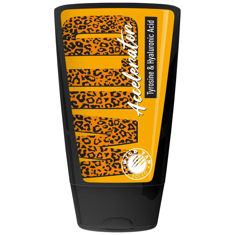 Soleo Wild Accelerator Hyaluronic Collagen sunbed tanning lotion cream