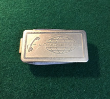 VINTAGE IMPERIAL USA ENGRAVED TELEPHONE GENTS MONEY CLIP LOBSTER Style PEN KNIFE