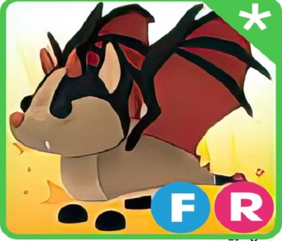   FR Bat Dragon Adopt Me! Pet Virtual Pet TRUSTED!! FAST DELIVERY !! 