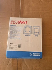 System Sensor WTP Weatherproof Plate For K Series Horn Strobe Red