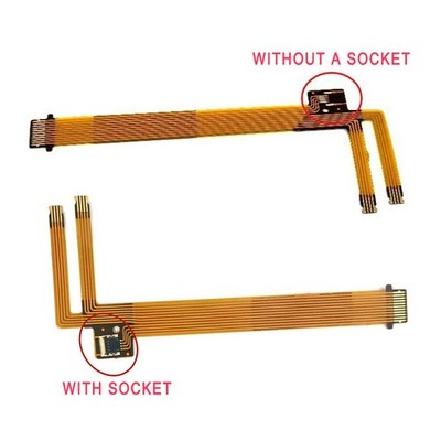  2PCS Lens Aperture Shutter Flex Cable Replace Parts For Nikon VR J1 10-30MM