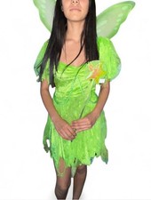 Tinkerbell Fantasy Neverland Fairy by Fun World Costume With Wings. Size S/M