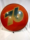Vintage Original Union 76 Gasoline Outside Building Lighted Sign 20"