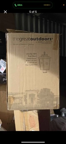 Minka-Lavery 72176189 Irvington Manor Outdoor Wall Light Chelesa Bronze - Picture 5 of 5