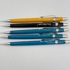 Pentel Mechanical Pencil Set Multi P205 P207 P209 Drafting Lot 5ct