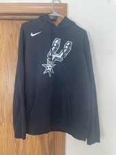 Nike San Antonio Spurs NBA Black Hoodie Men’s Size XL  *New-Without Tags*
