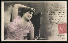 Glitter Pearl AK De Brozzia in Pink Dress 