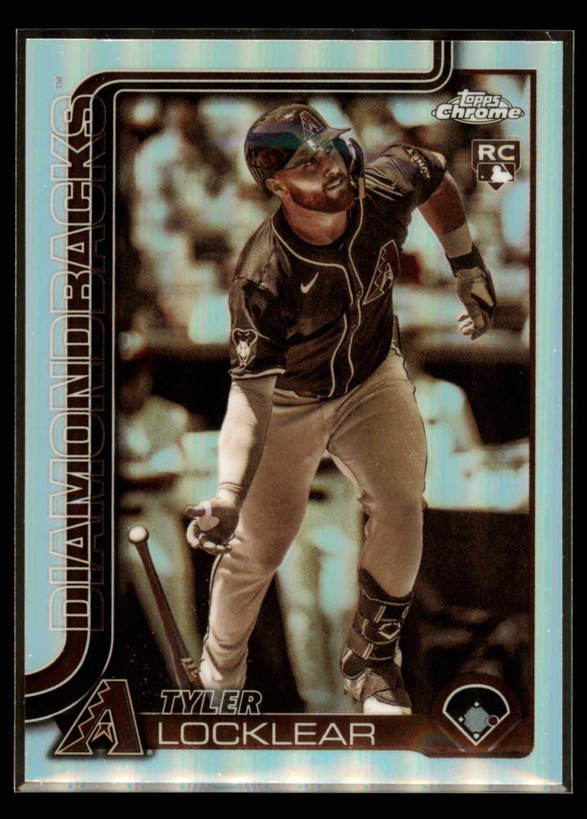 2025 Topps Chrome Update Tyler Locklear RC Sepia Refractor #USC80