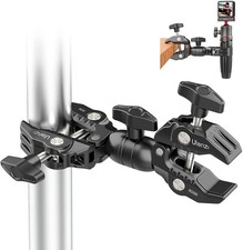 R096 Super Clamp Double Camera Clamp Crab Plier Clip for Photo Studio Light