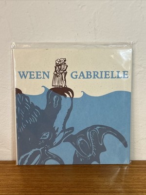 Ween Gabrielle 7  Brown Smoke Vinyl Screen Printed Cover Shinola Schnitzel Rare!