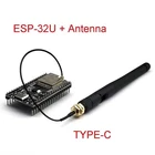 ESP32 DevKitC Development Board with WiFi and Bluetooth - Features Antenna
