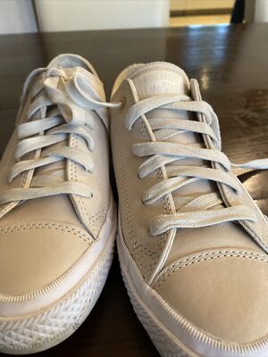 chuck Taylor 37,5 converse Leder Beige