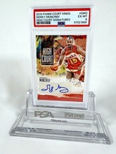 2019 Panini Court Kings #/179 High Court Signatures #SMO Sidney Moncrief PSA 6