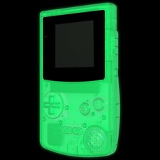 IPS Ready eXtremerate Shell Full Housing Cover  Black Screen for Gameboy Color