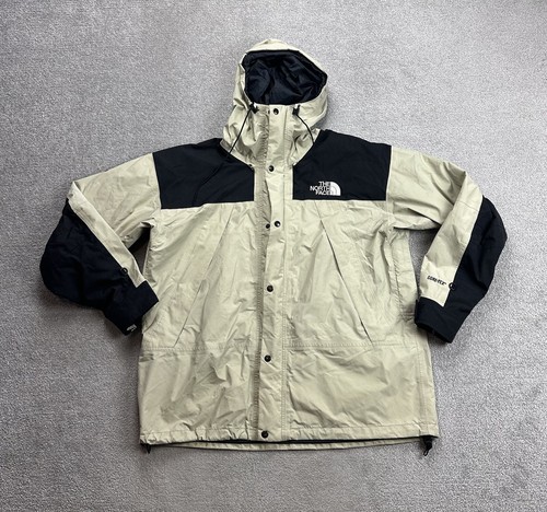 THE NORTH FACE Vintage Jacke Parka XL Windbreaker GORE TEX Windjacke 28402 Beige - Bild 8 von 13